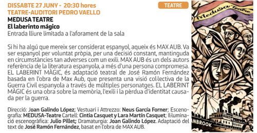 EL LABERINTO MÁGICO (teatre)